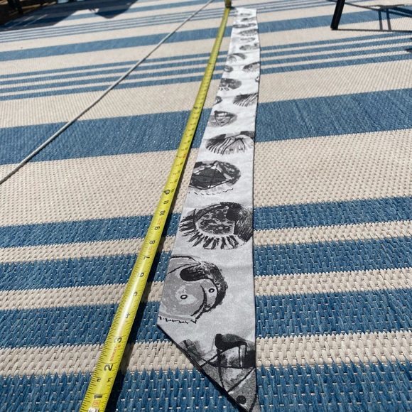 Burberry Silk Scarf/Tie GORGEOUS! Versatile! - Picture 4 of 11